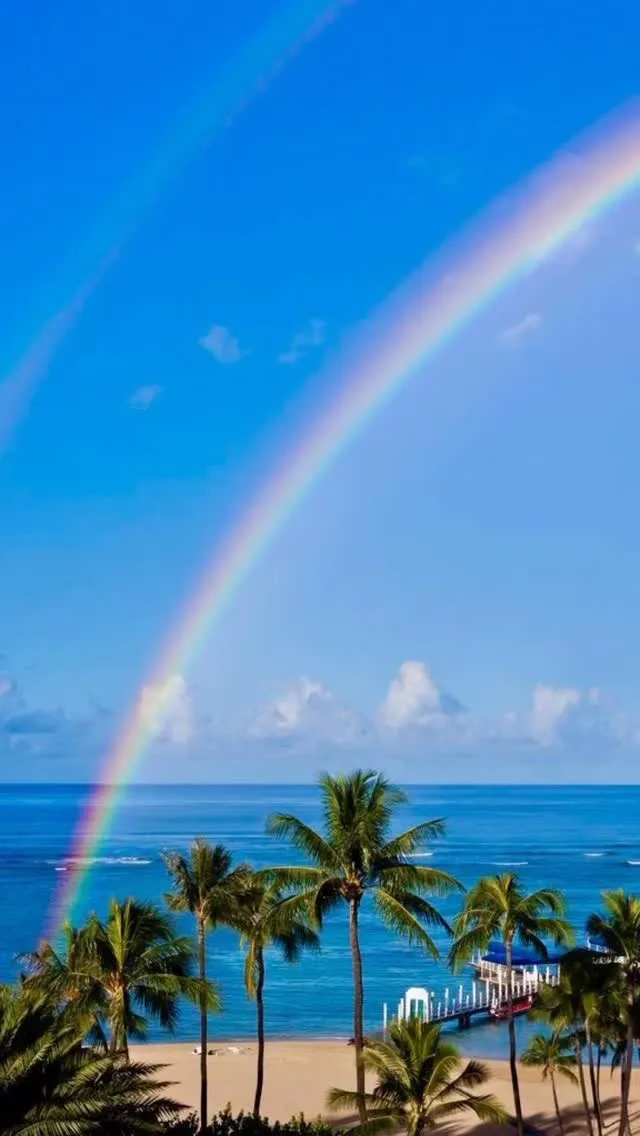 🌈 Hawaii親子留学で見た虹 🌴